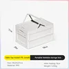 Poeticexist Capacity 22L, 32L, 56L Small Table with Handle Fabric Outdoor Collapsible Jewelry Shoe Plastic Folding Storage Boxes 3