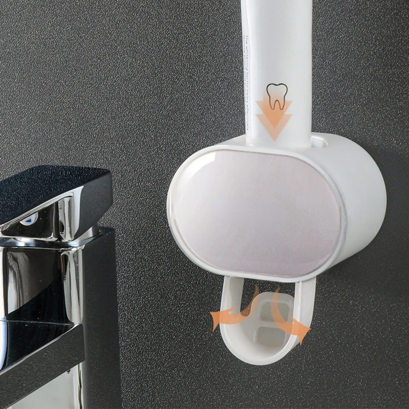 Automatic Toothpaste Dispenser Bathroom Accessories Toothbrush Holder Dental Cream Dispenser bathroom accessories set soap dispenser toothpaste squeezer