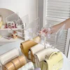Handbag Storage Shelf Purse Bag Acrylic Rack Transparent Divider Wardrobe Bag Storage Rack Upright Display Closet Home Organizer 3