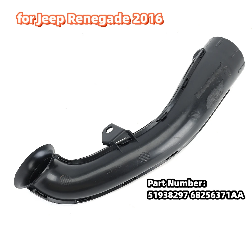 Jeep Renegade 2015-2017 용 엔진 공기 흡입 호스 어댑터 파이프 ABS 직접 맞춤 교체 51938297 68256371AA 조립 부품