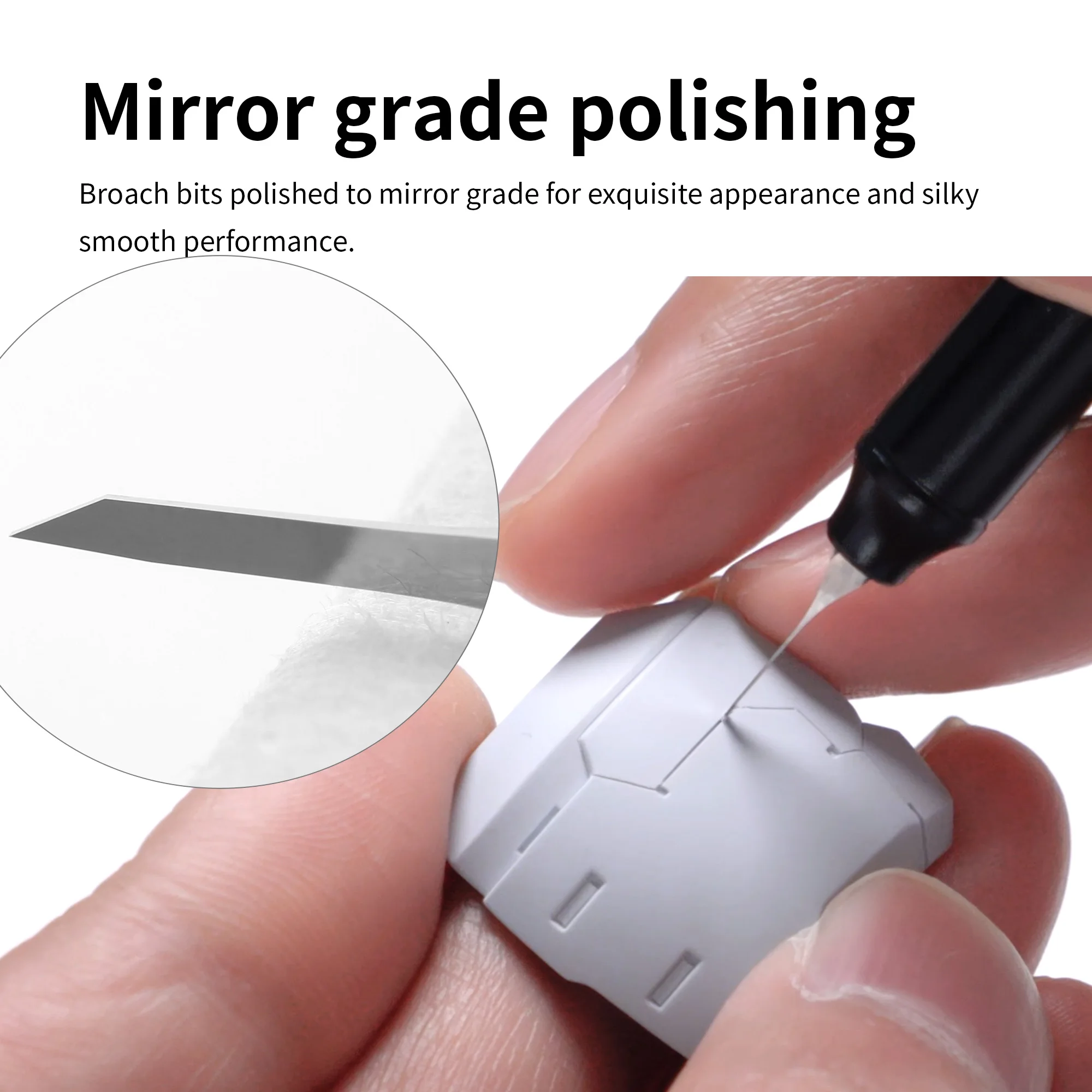 DSPIAE AT-EH-PRO 3.175mm 범용 클램프 핸들 조립 모델 제작 도구 취미 모델 제작 도구 DIY GS 시리즈 드롭 스크래퍼
