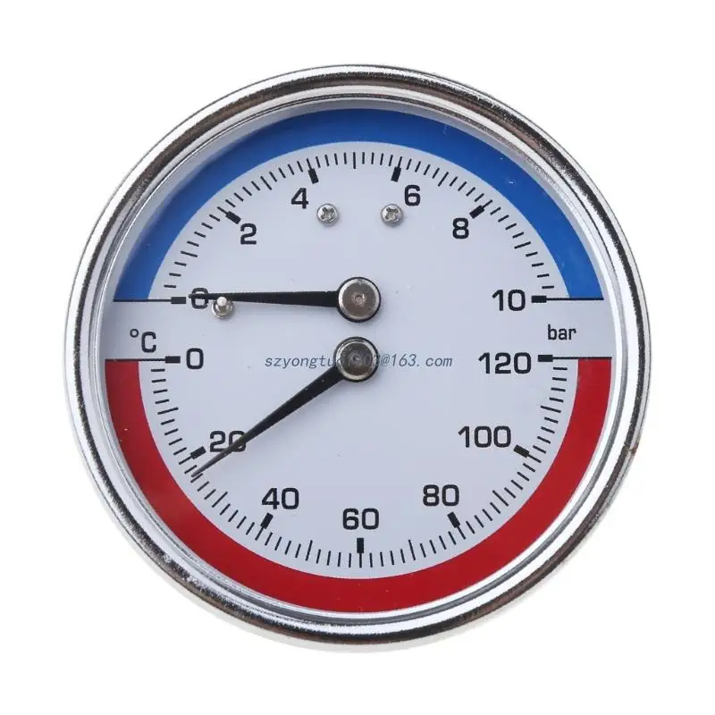 CompactThermomanometerBoilerTemperaturePressureGaugeMearsuring0
