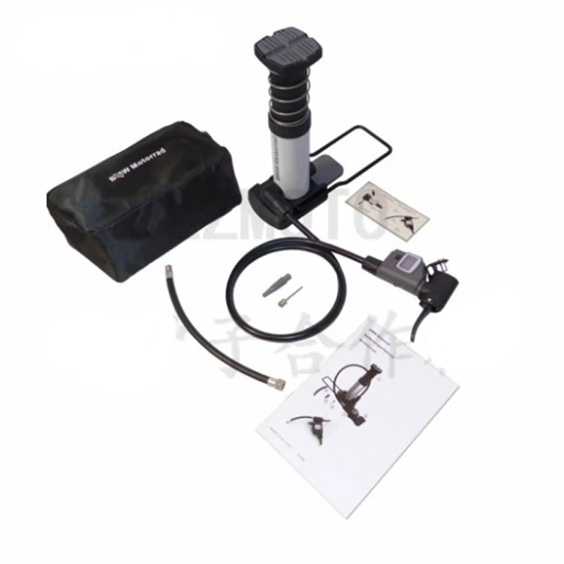 

Free shipping make for BMW Motorcycle Original Factory Origional Product Air Pump Mini Foot Air Pump Tire Pump