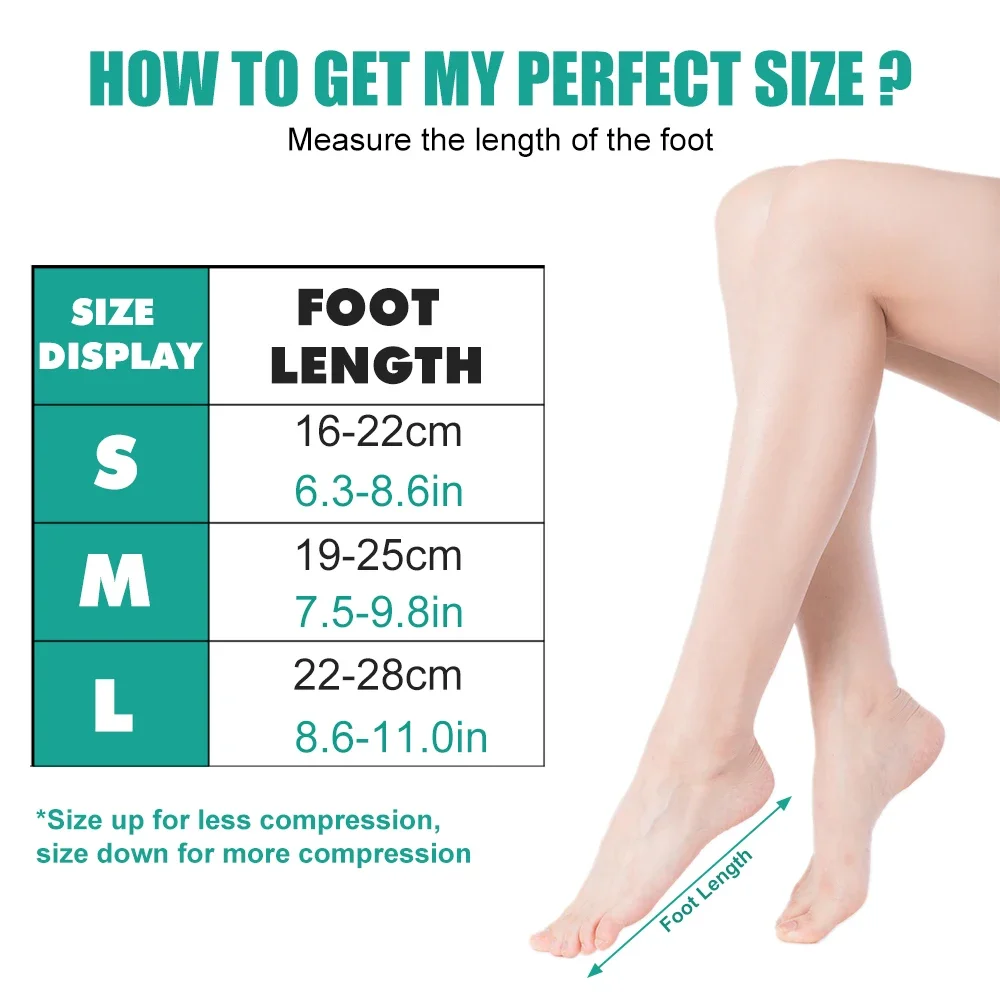 1PCS Bunion Corrector Socks Comfortable Breathable for Day/Night Support Hallux Valgus Pain Relief Non-Slip Big Toe Straightener 6