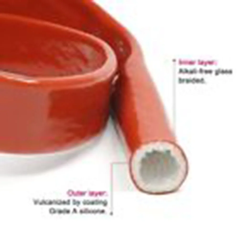 1 Roll Heat Shield Sleeve Heat Resistant Cable Sleeve for Hoses Cables