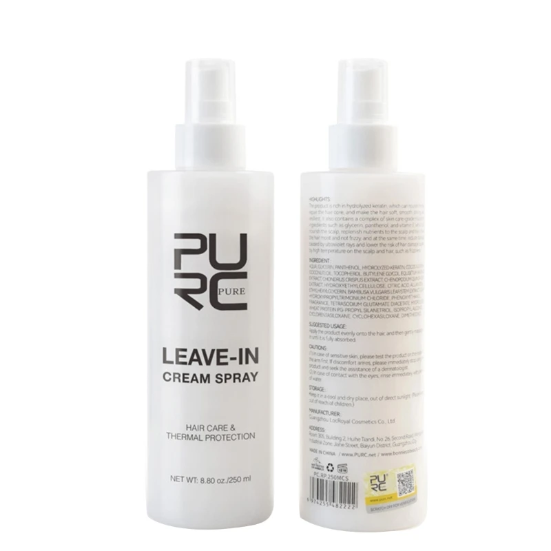 

Leave-In Conditioner Anti Frizz Hair Essence For Smooth Hair Care E1YF