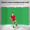 Portable Large Chromakey Green Screen Backdrop with Stand Photography Background. 1