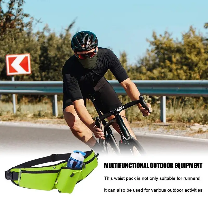Sports Fanny Pack Water Bottle Elastic Waterproof Mobile Phone Bag Mobile Phone Fitness Bag Water Bag Backpack Outdoor Run Gear 4