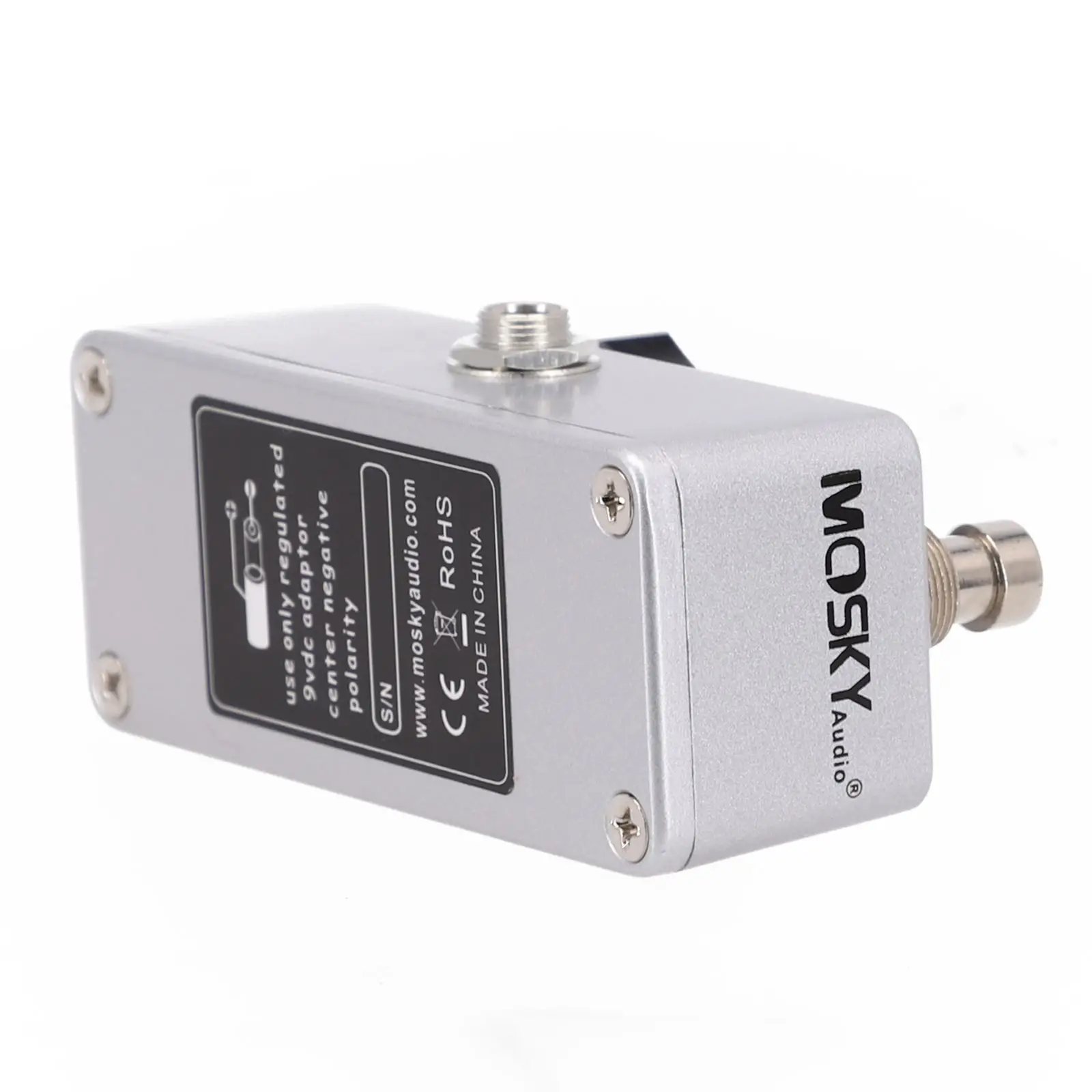 

Effect Pedal MOSKY Silver Horse Overdrive Boost Guitar Effect Pedal Centaur inspired True Bypass Compact Design
