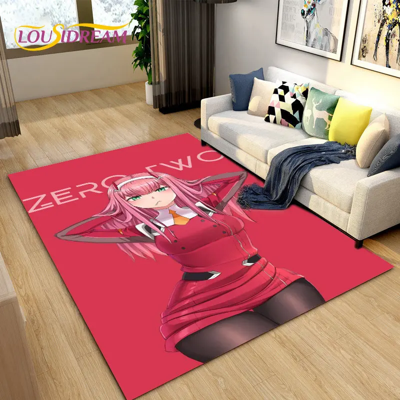Рисунок 2 - Нулевые два любимых в FRANXX аниме коврик