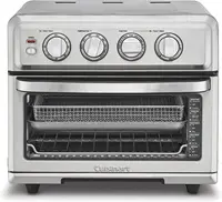 Air Fryer + Convection Toaster Oven, 8-1 Oven with Bake, Grill, Broil & Warm Options, Stainless Steel, TOA-70 1
