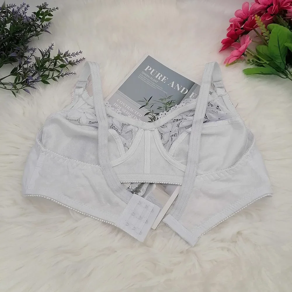 Lace Sexy BraS For Women Wire Free Bras Cotton Thin Brassiere Female Confortable Underwear 75-100 C D Cup C31 2
