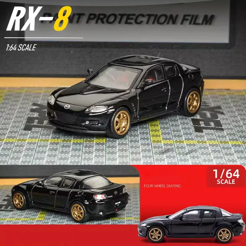 

1:64 Mazda RX8 RX-8 суперкар сплав автомобиля Diecasts & Toy автомобилей модель автомобиля миниатюрные Весы Модель автомобиля игрушки украшения для детей
