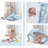 Baby Blanket Cotton 6 Layers Thicken Soft Newborn Muslin Swaddle Blankets Summer Cartoon High-density Breathable infant Blanket 4