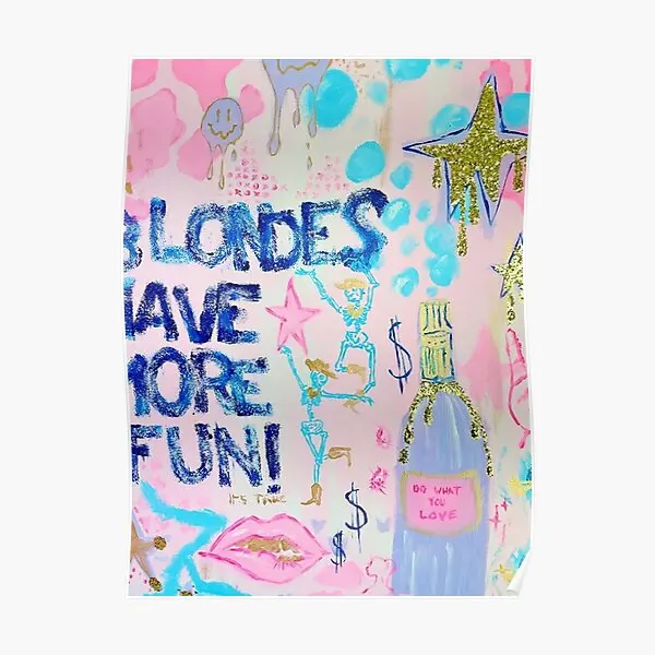 

У блудей больше искусства стены, забавное винтажное украшение, рисунок, роспись, современная картина, искусство, без рамки