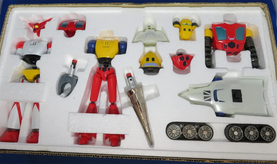 Original Soul OF Chogokin GX-06 Getter Robot Dizer Eagle,Jaguar 