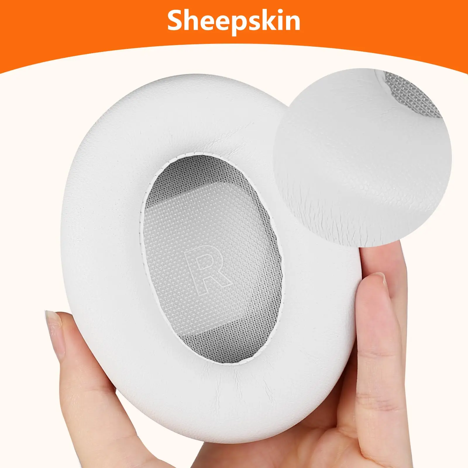 Lambskin QC Ultra Earpads Replacement Sheepskin Ear Pads Cushions for Bose QuietComfort Ultra Noise Canceling Headphones