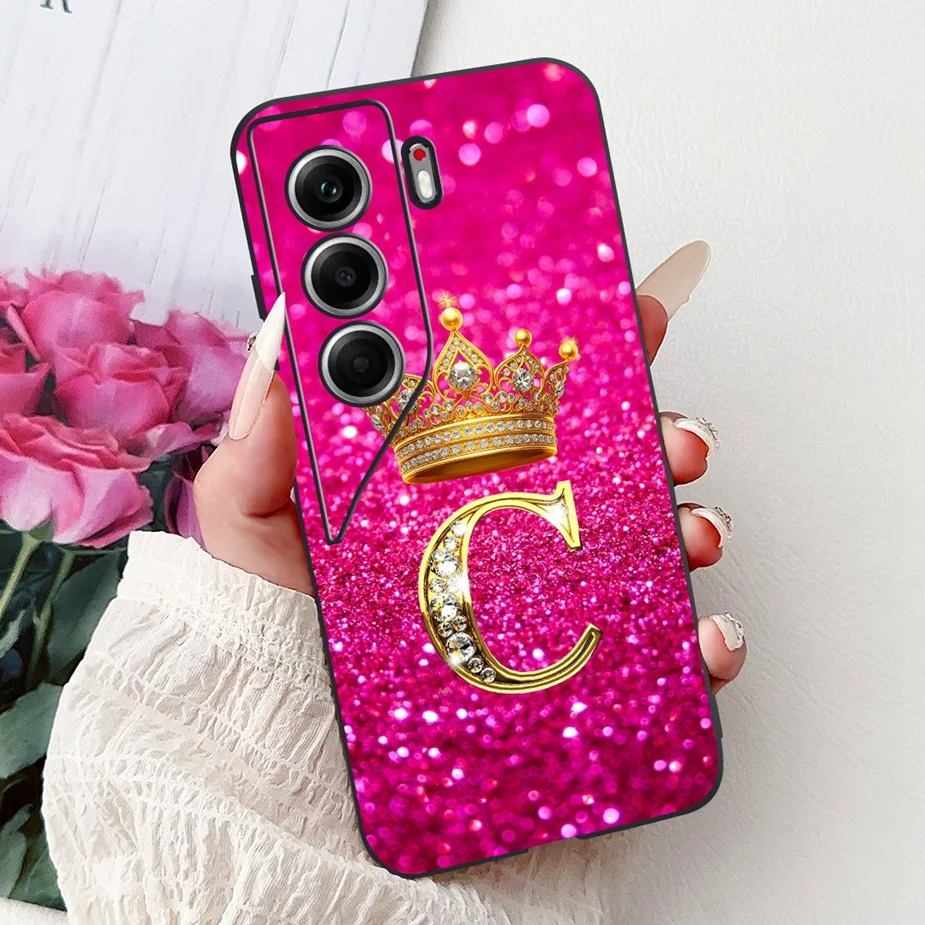 Luxury Letters Soft TPU Phone Case - Premium Cover