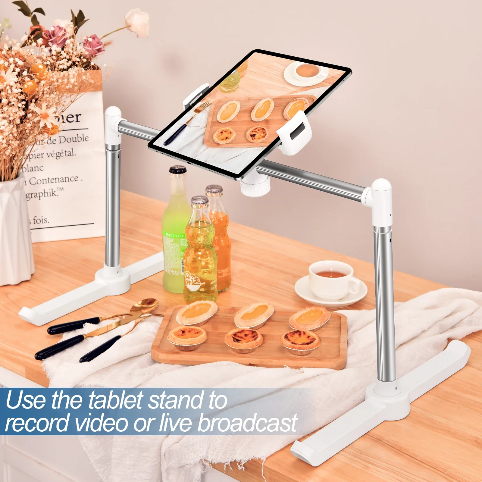 Oatsbasf-suporte Multifuncional para Tablet Suporte do Telefone para Cama Rack Ajustável Suporte Dobrável para Notebook Suporte para Mesa - Imagem 2
