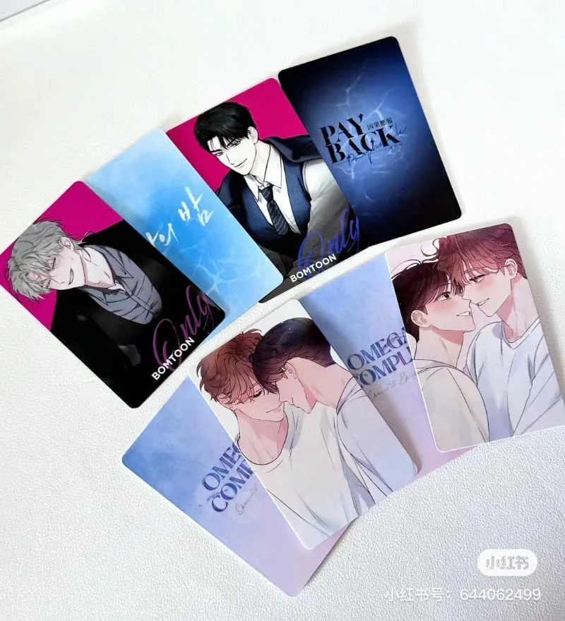

Low Tide in Twilight Card Bookmark Korea Anime 3 Inch Card Childrens Student Message Collection Gift Waterproof 4 Week Lovers