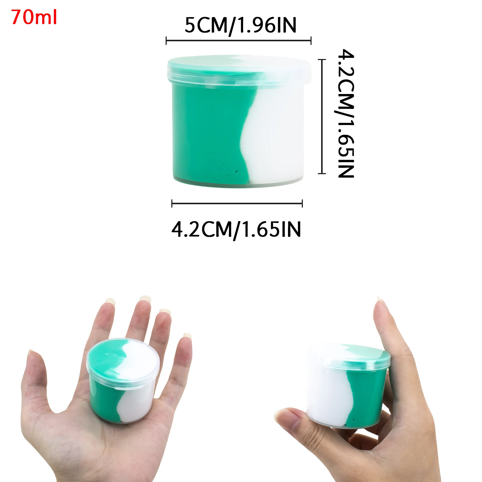 2.03oz Butter Slime Super Soft Non-Sticky Plasticine Polymer Clay DIY mud Charm Stress Relief Toy for Party Favor Birthday Gifts,clay charm toys,slime kit,fluffy slime