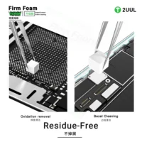 قطع إسفنج تنظيف 2UUL SC07 Firm Foam (عالي الكثافة) – 500 قطعة 5