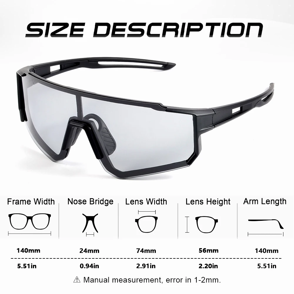 AIMISUV Fashion Polarized Sports Sunglasses for Men Women Outdoor Sport Cycling Sun Glasses Goggles Fishing Shades UV400