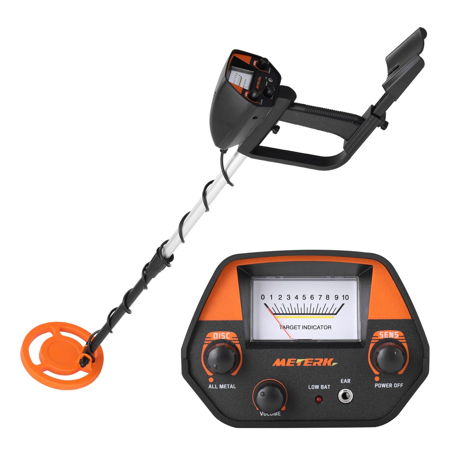 METERK Metal detector Pinpointer metal detector Professional Detachable