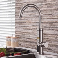 3000W chauffe-eau électrique salle de bains cuisine robinet chauffe-eau sans réservoir robinet électrique coulant avec affichage de la température 5