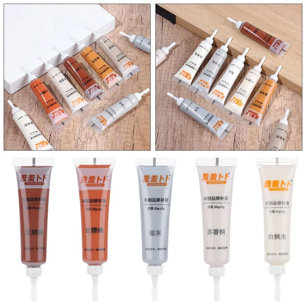 Mending Tool Multicolor Color Repairing Wood Touch Up Damage Repairs Cream Furniture Refinishing Paint Scratch Repair Agent