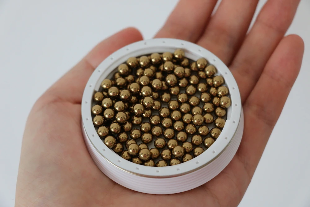 4.5mm 200 PCS Solid Brass ( H62 )  Bearing Ball