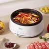 Midea 220V Electric Hotpot Household 4L Multifunctional Electric Cooking Pot Removable Electric Hot Pot Frying Pan 3