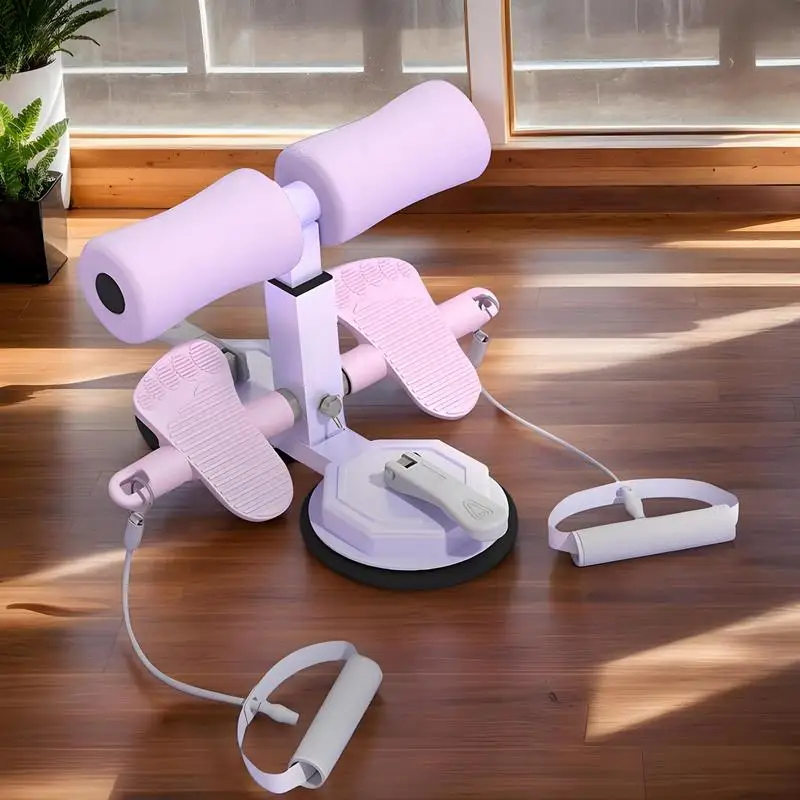 Sit Up Bar Foot Holder Situps Equipment With 2 Suction Cup Portable Adjustable Height Assistant Device For Floor Home Gym Ab