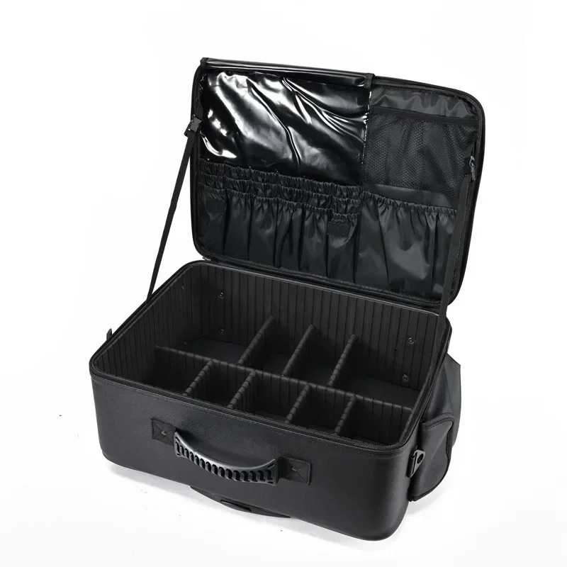 Travel Makeup Artist Bag Luggage Cosmetic Brush Storage with