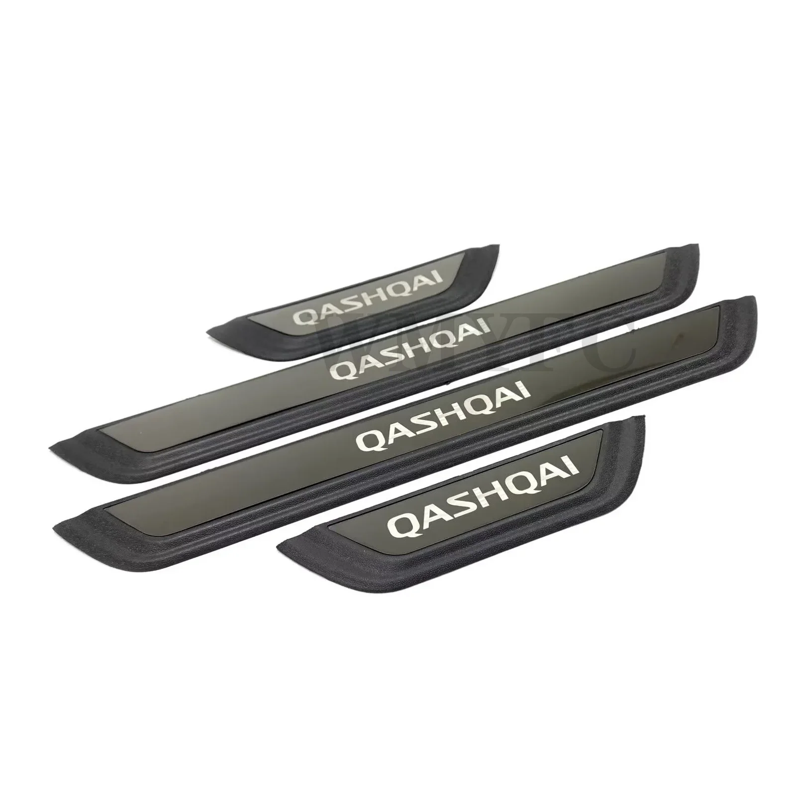 For Nissan Qashqai J12-Door Sill Kick Protector Guard Scuff Plate Pedal Cover Car Styling Accessories