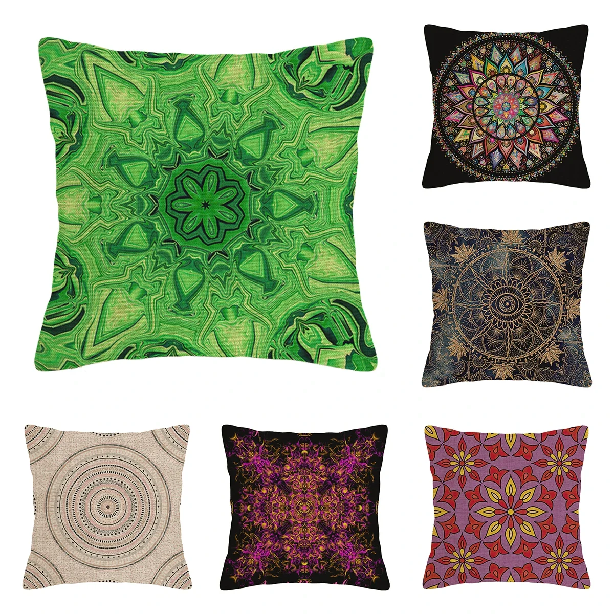 

Home living room modern decoration cushion decoration pillow cover 45*45cm 40x40cm 60x60cm 45x45cm Persian pattern 50x50cm boho