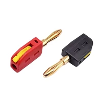32A 4mm Solderless Banana Plug 4mm Quick Wire Connect Gold-plated Copper Banana Connectors Plugs Audio Copper Speakers Amplifier - Image 3