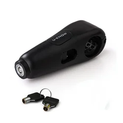 Loud Anti - theft Handlebar Lock for Motorcycles, Scooters, and Bicycles (Automatic Alarm)