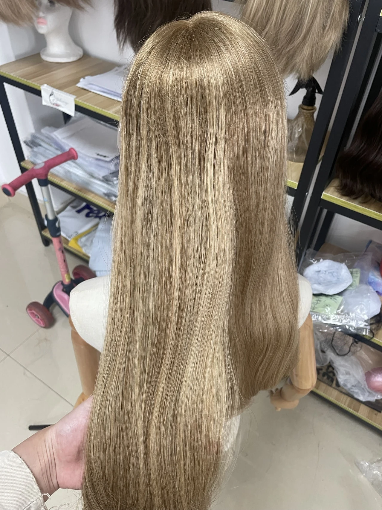 Рисунок 3 - Еврейские Парики на шнуровке Yelin #933