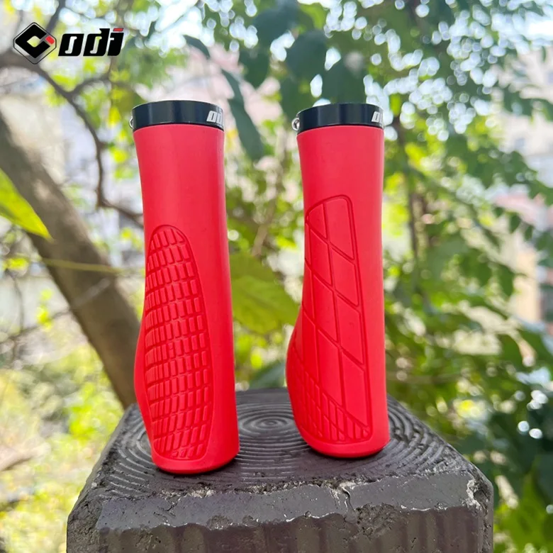 Bicycle Handlebar Grips Rubber MTB Grips Lock-on Grip Shockproof Anti-slip Mountain Bike Handles Cover Cuff BMX Bike Accessories
