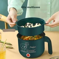 Mini cuiseur électrique antiadhésif cuisson 1-2 personnes Double marmite vapeur marmite multifonction cuiseur électrique pour la maison 220V EU 4