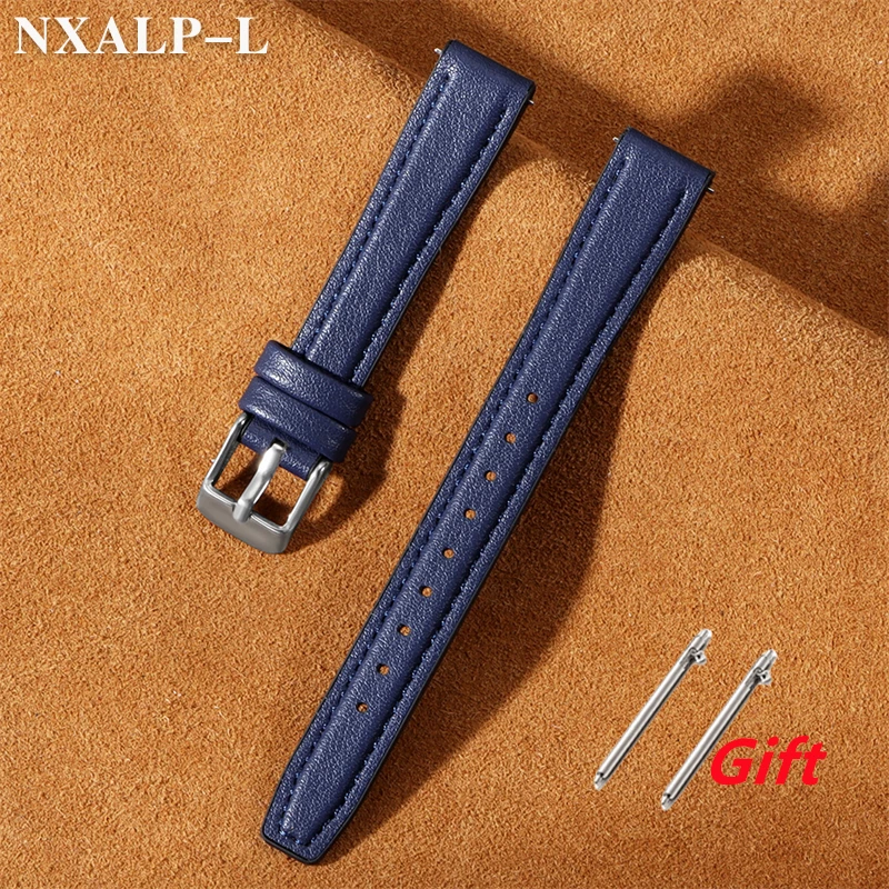 Elegant Silicone Leather Small Wristband - Women's Universal Watch Strap Accessory