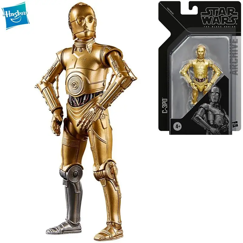 

Original Hasbro Star Wars The Black Series Archive C-3PO 6 Inch Scale Scale Action Figure Model Toy F4369