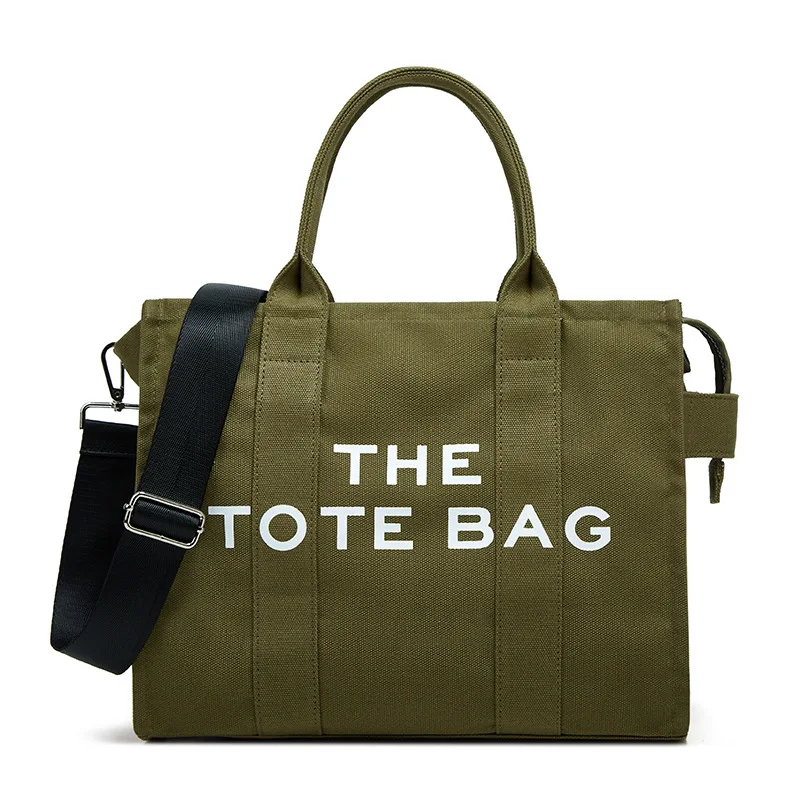 

The Tote Bag for Women Crossbody Canvas Tote Bag Traveler Handbag Zipper Canvas Tote Bag