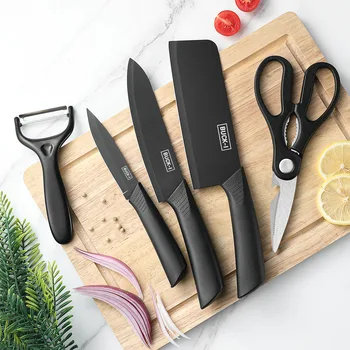 Black Steel Knife Set 1