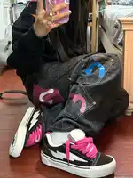 Women's Baggy Cargo Jeans Abi Y2k Japanese Streetwear Hip-pop Goblin Core Cyber Punk Denim Pants Grunge Designer Harajuku Cowboy - Image 6