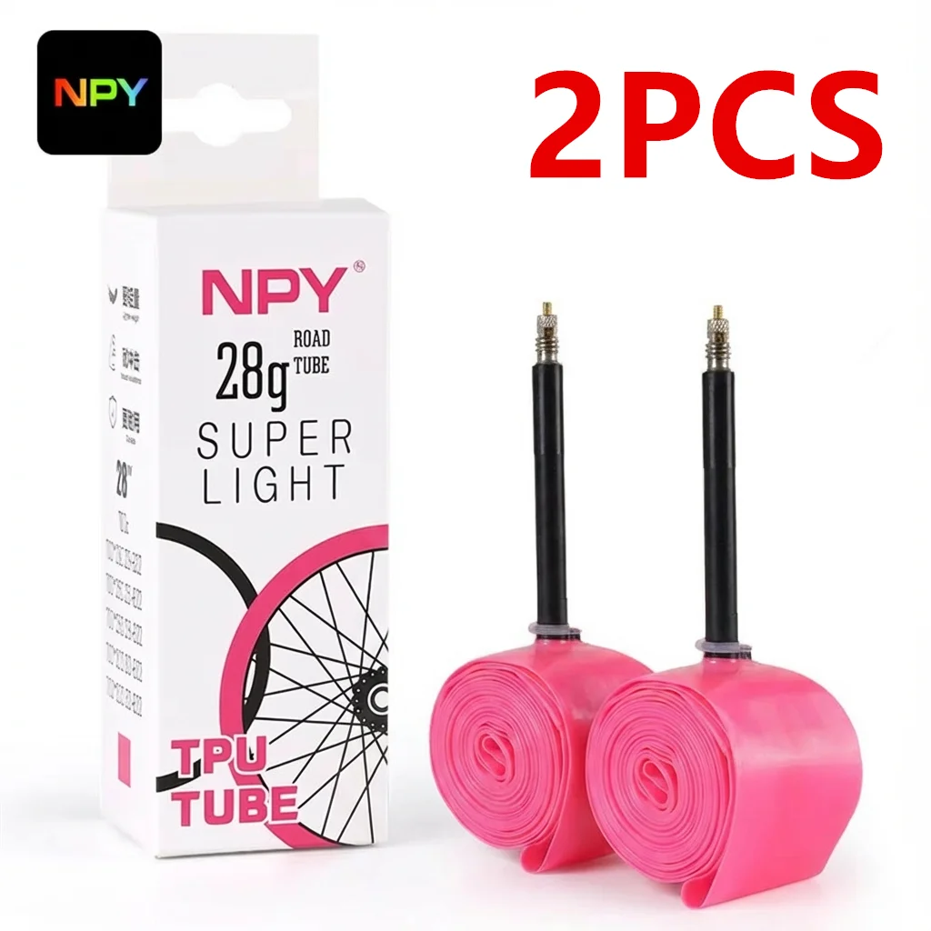 Chambre à Air Vélo TPU 700 X 18-32 – 28 Pouces – Valve 45/65/85 Mm – Neuf