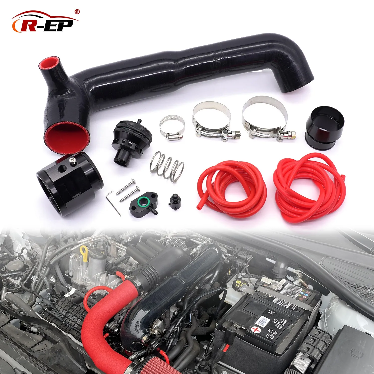 Car Turbo Dump Valve Blow Off Kit Fits For Ea211 Engine Audi A3 A1 Q2