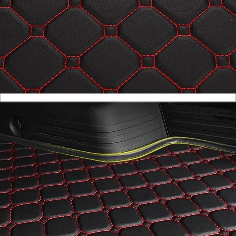 Tapis de Sol en Cuir PU pour Coffre Arrière de Voiture, Polymères  Imperméables, Anti-salissures, Adaptés à la Ford Mustang(2010-2023) -  AliExpress