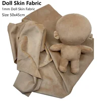 Sewbato 1mm Doll Skin Fabric 100% Polyester 50x45cm DIY Sewing And Quilting Fabric For Doll Skin Fabric